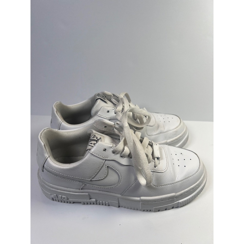 Nike Air Force 1 Pixel Womens Size 7 White Low Top Sneakers CK6649-100